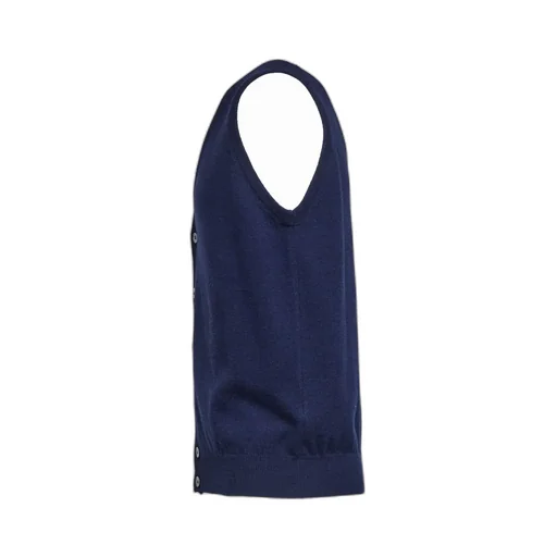 Filippo De Laurentiis Buttoned V-Neck Knitwear