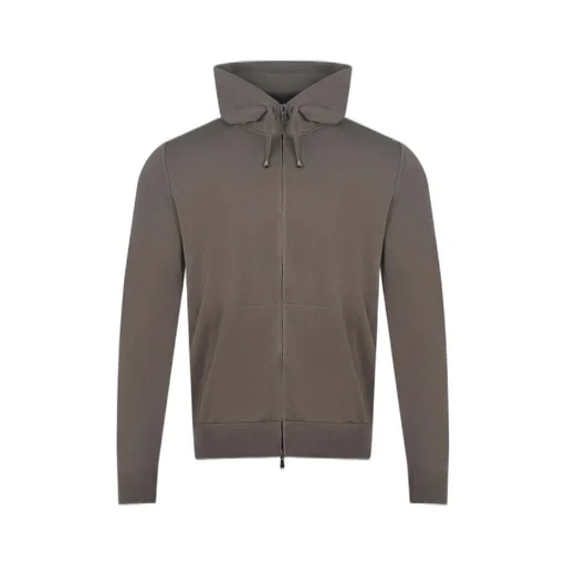 Filippo De Laurentiis Hooded Zip-Up Sweater