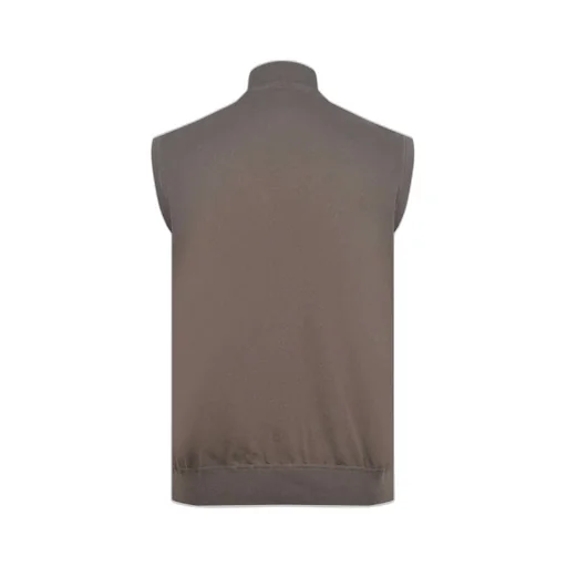 Filippo De Laurentiis Zip-Up Knit Vest