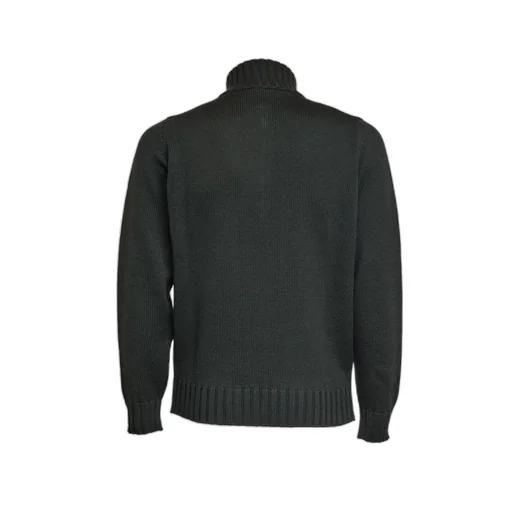 Filippo De Laurentiis Ribbed Half-Zip Knitwear