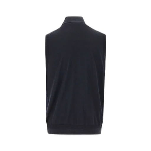 Filippo De Laurentiis Houndstooth Knit Vest