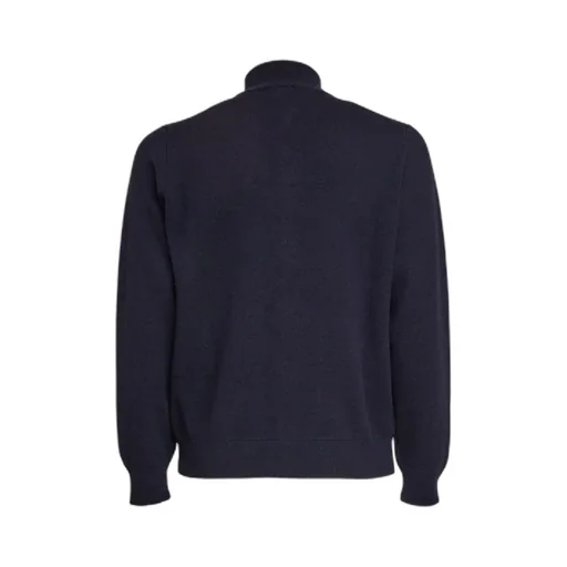 Filippo De Laurentiis Buttoned High-Neck Knitwear