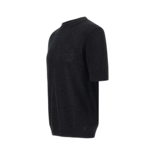 Filippo De Laurentiis Textured Crew Neck Sweater