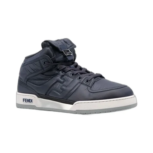 Fendi Match High-Top Sneakers
