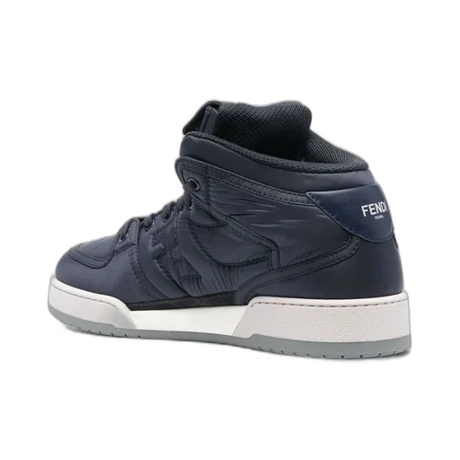Fendi Match High-Top Sneakers