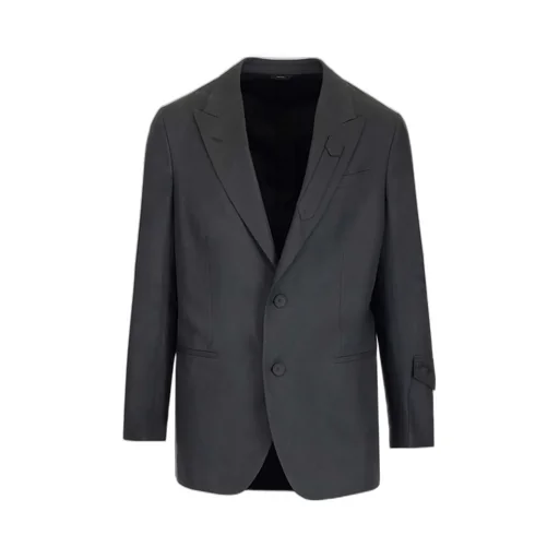 Fendi Single Breasted Long-Sleeved Blazer