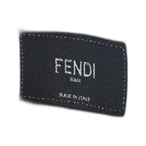 Fendi Logo Patch Crewneck T-Shirt
