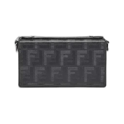 Fendi Baguette Soft Trunk Top Handle Bag