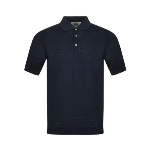 Filippo De Laurentiis Textured Polo Shirt