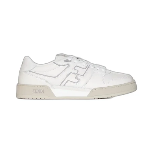 Fendi Match Panelled Low-Top Sneakers