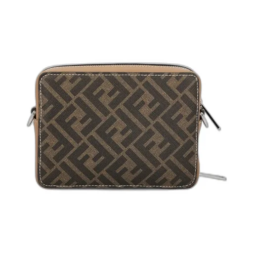 Fendi Logo Plaque Zipped Camera Case