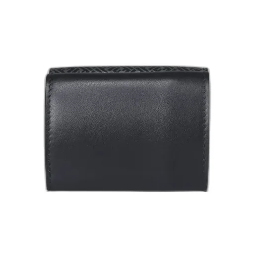 Fendi Logo Detailed Tri-Fold Wallet