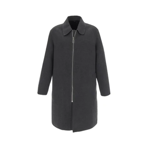 Fendi Straight Cut Single Breasted Coat