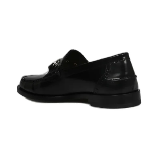 Fendi O'lock Logo-Plaque Loafers