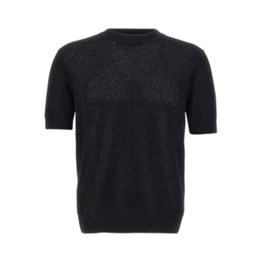 Filippo De Laurentiis Textured Crew Neck Sweater