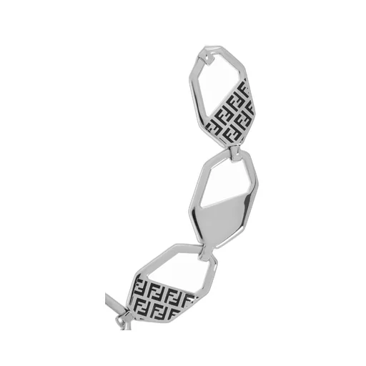 Fendi Hexagon Chained Bracelet