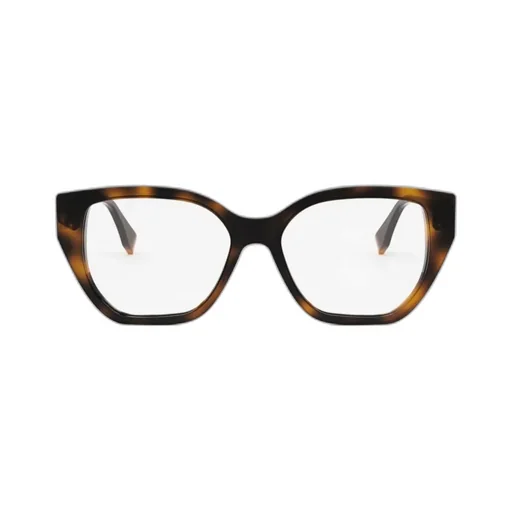 Fendi Eyewear Geometric Frame Glasses