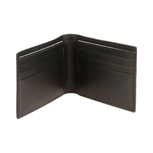 Ferragamo Logo Printed Bi-Fold Wallet