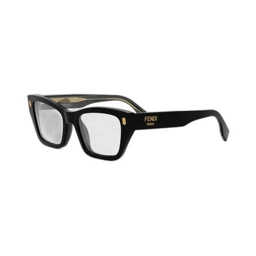 Fendi Eyewear Roma Rectangle Frame Glasses