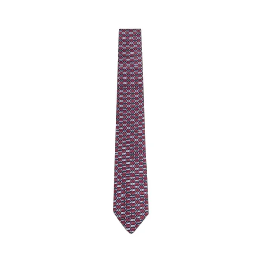 Ferragamo Gancini Printed Tie