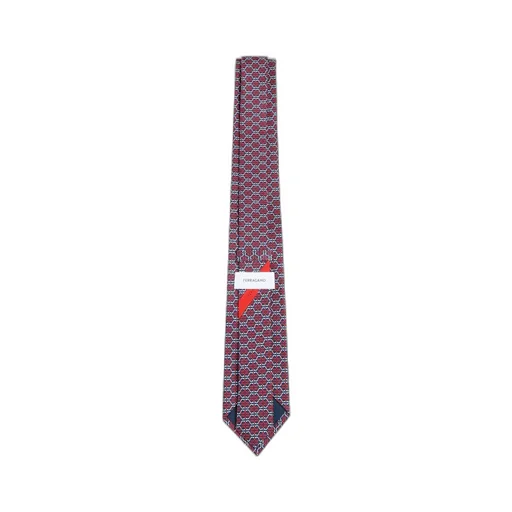 Ferragamo Gancini Printed Tie