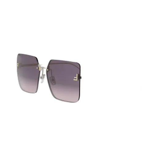 Fendi Eyewear Square Frameless Sunglasses