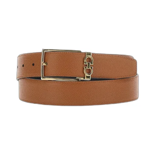 Ferragamo Reversible And Adjustable Gancini Belt