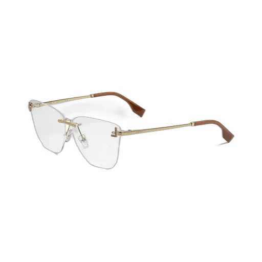 Fendi Eyewear Rectangle Frame Glasses
