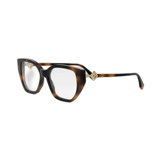 Fendi Eyewear Geometric Frame Glasses