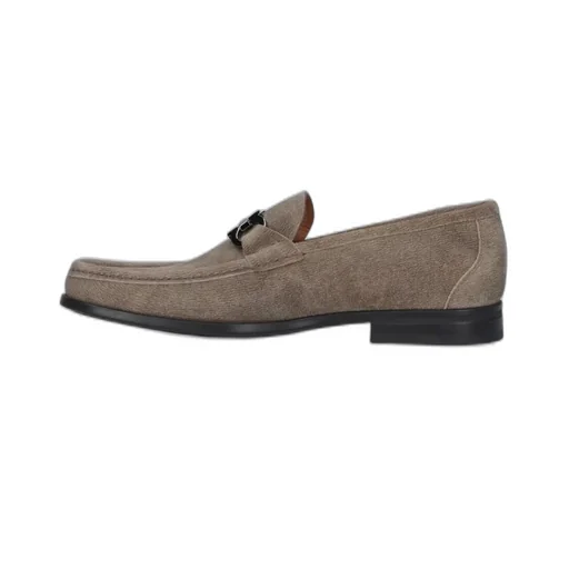 Ferragamo Gancini Buckle Loafers