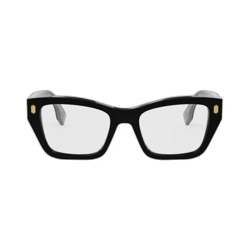 Fendi Eyewear Roma Rectangle Frame Glasses
