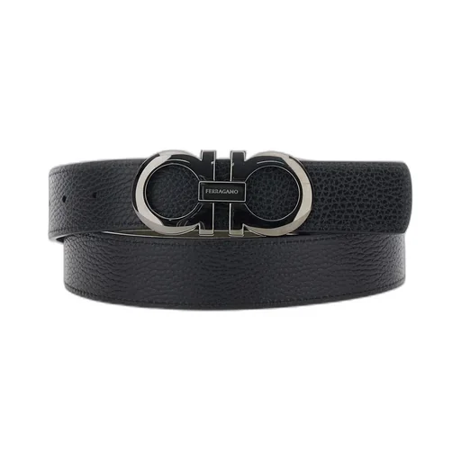Ferragamo Reversible Gancini Buckled Belt