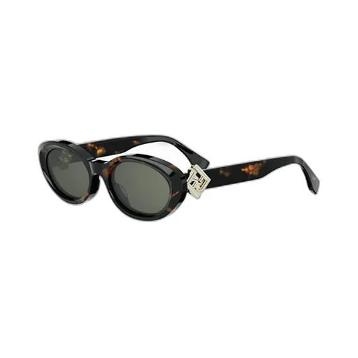 Fendi Eyewear Oval Frame Sunglasses