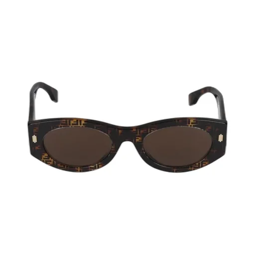 Fendi Eyewear Oval Frame Sunglasses