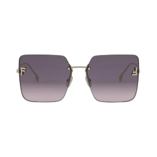 Fendi Eyewear Square Frameless Sunglasses