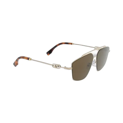 Fendi Eyewear Geometric Frame Sunglasses