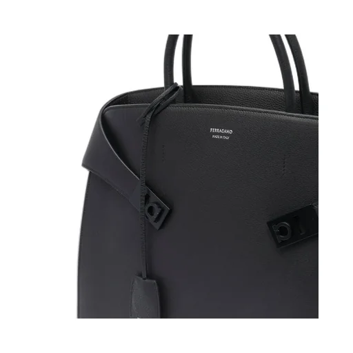 Ferragamo Hug Logo Printed Briefcase