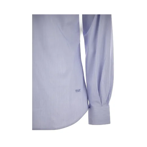 Fay Micro Striped Button-Down Shirt