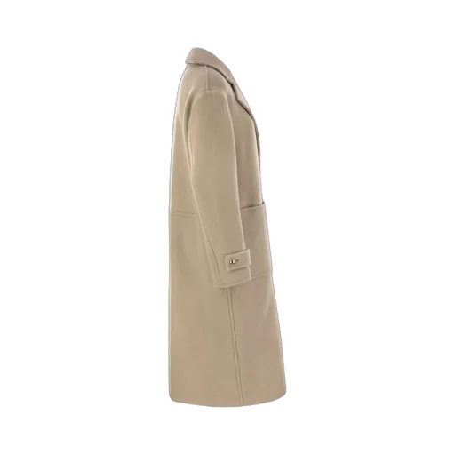 Fay Hook-Closure Wool Coat