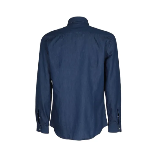 Fay French Collar Washed Shirt