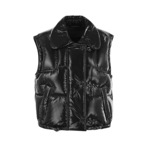 Fay Cropped Quilted Waistcoat