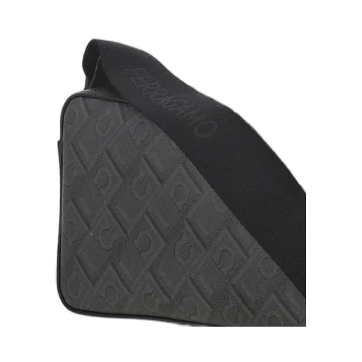 Ferragamo Monogram Jacquard Zipped Crossbody Bag