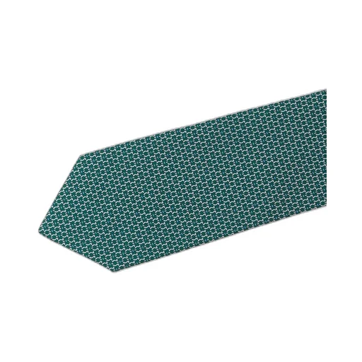 Ferragamo Gancini Print Satin Tie