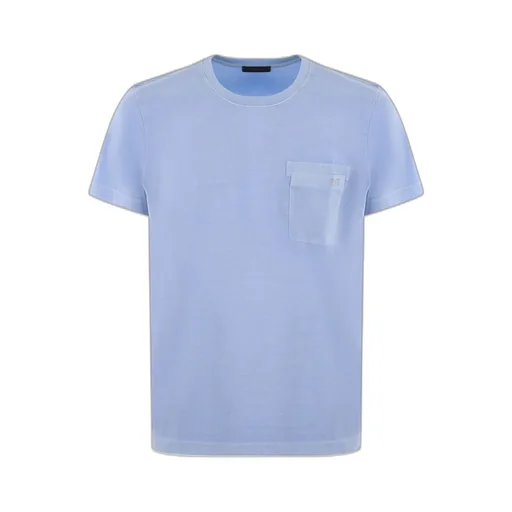 Fay Stone Wash Crew Neck T-Shirt