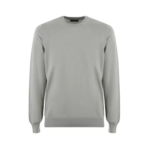 Fay Ribbed Crew Neck Knitwear