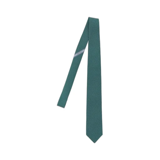 Ferragamo Gancini Print Satin Tie