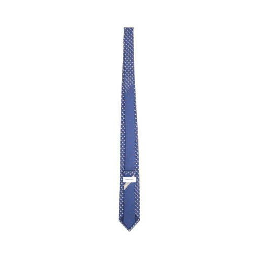 Ferragamo Seal Print Satin Tie