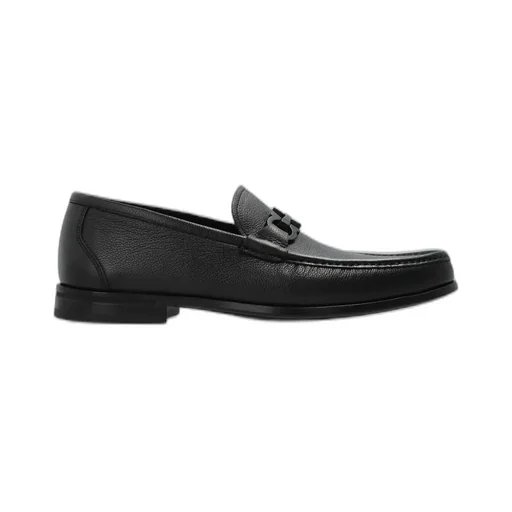 Ferragamo Gancini Buckle Loafers