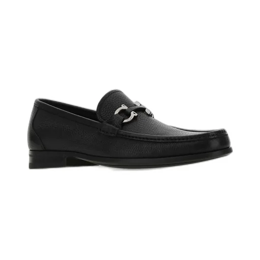 Ferragamo Gancini Ornament Moccasins
