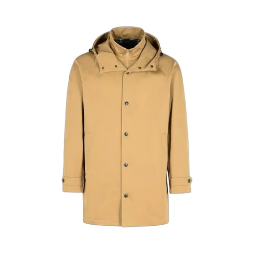 Fay Hooded Zip-Front Jacket
